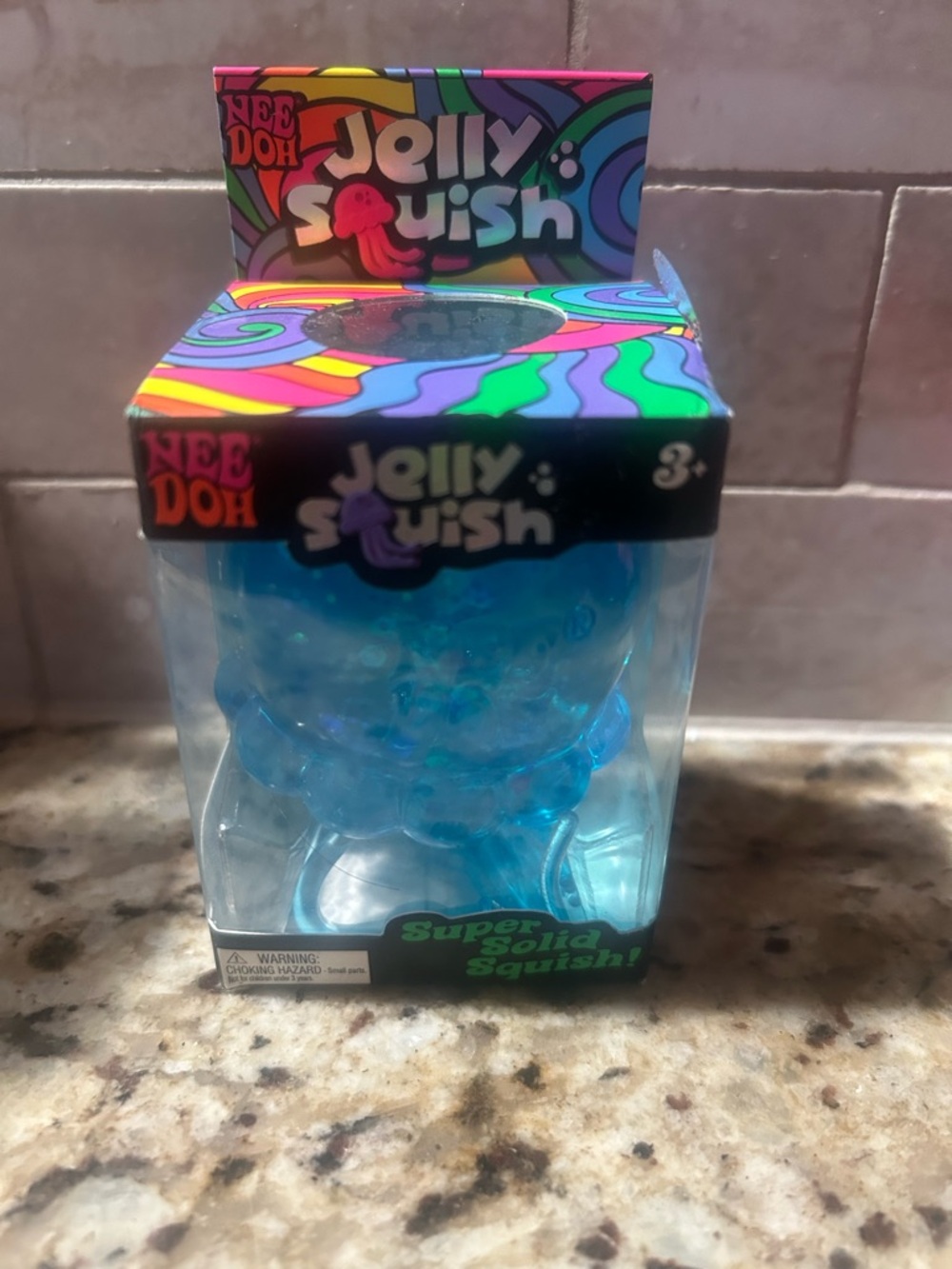 Jelly Squish Super Solid Squish - Blue by Kee Doh